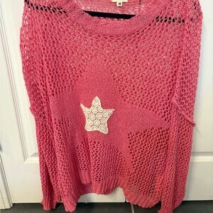 POL Vibrant Pink Knit Top